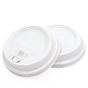 white sip-through lids for 12oz takeaway coffee cups
